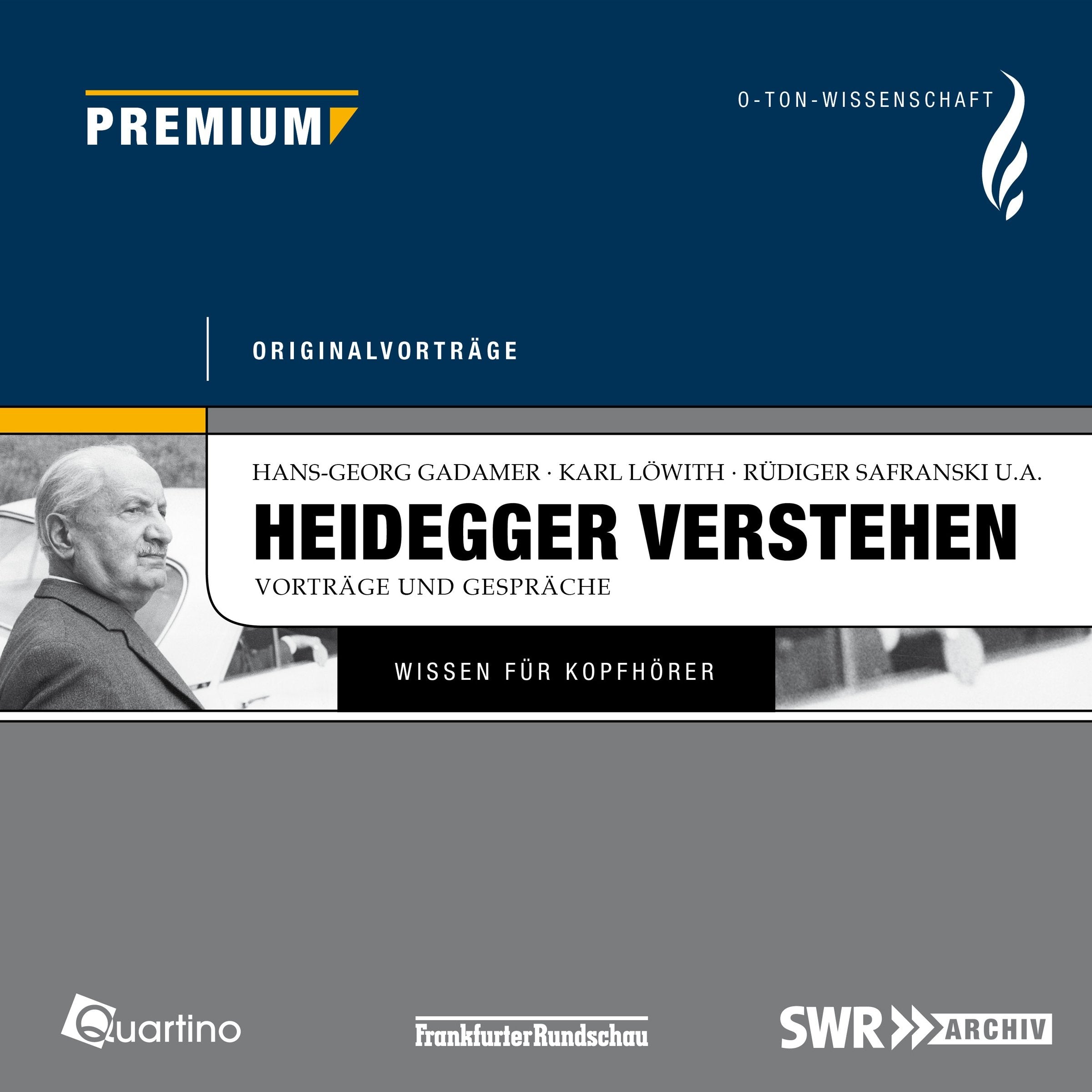 Heidegger verstehen, 5 Audio-CDs und 1 DVD: Vorträge und Gespräche Books