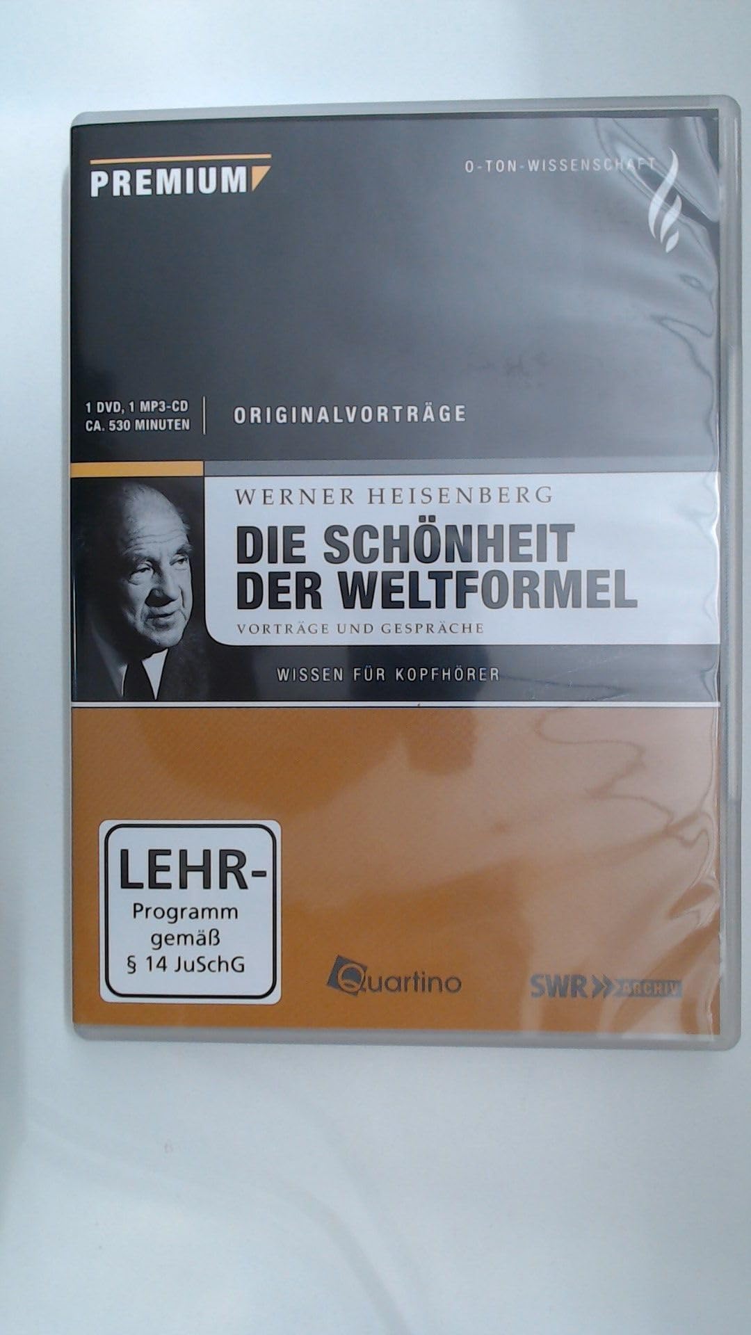 Werner Heisenberg - Die Schönheit der Weltformel: Vorträge und Gespräche (inkl. MP3-CD) Movies