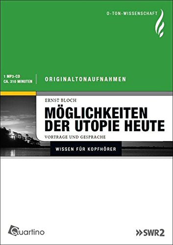 Möglichkeiten der Utopie heute: Vorträge und Gespräche, (inkl. CD) Books