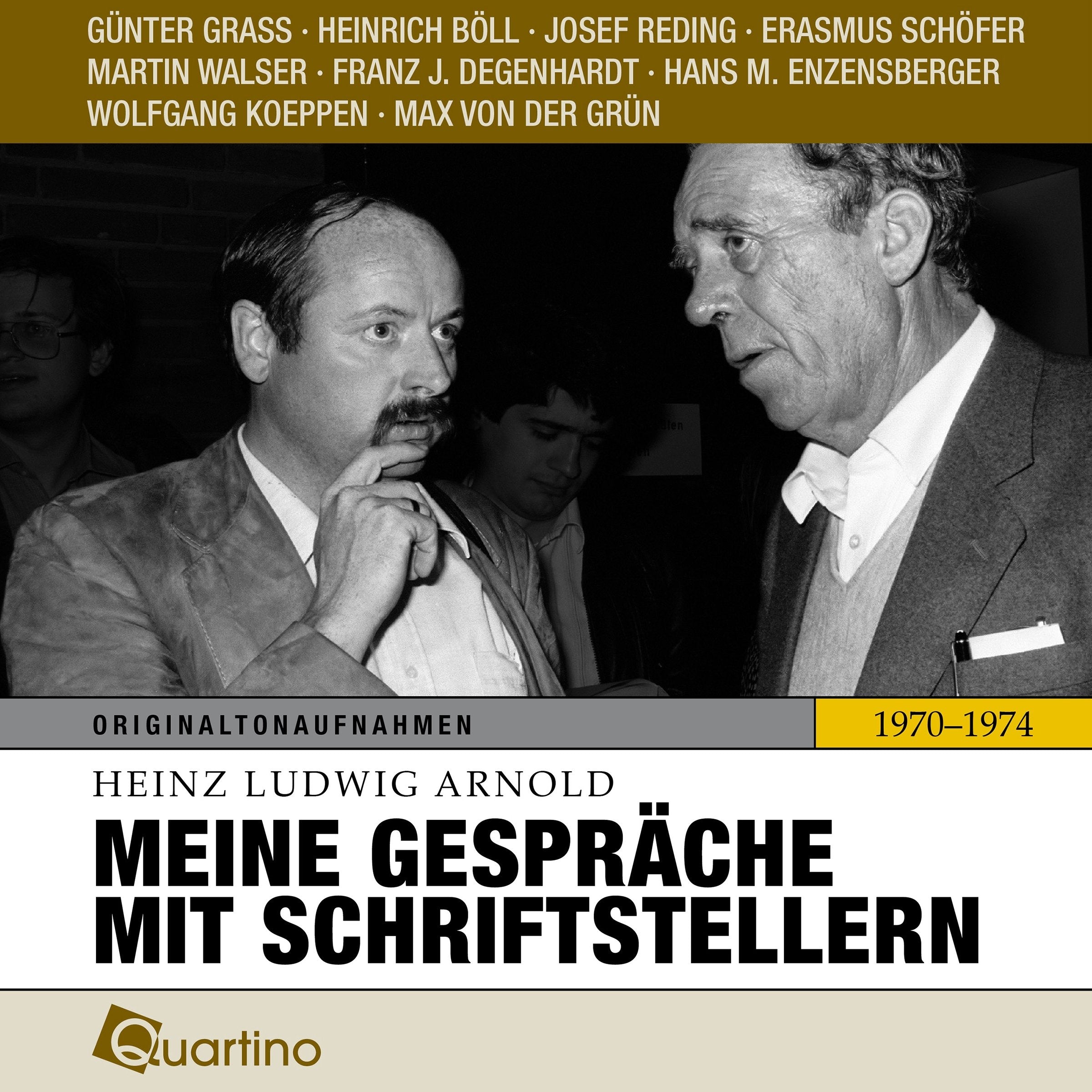 Meine Gespräche mit Schriftstellern 1970-1974: Originaltonaufnahmen Contemporary literature Books