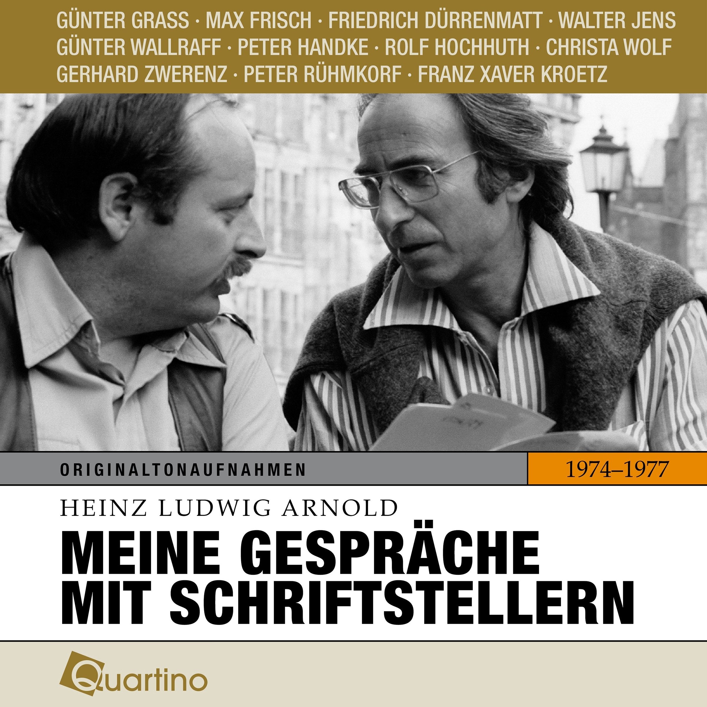 Meine Gespräche mit Schriftstllern 1974 - 1977: Orginaltonaufnahmen Contemporary literature