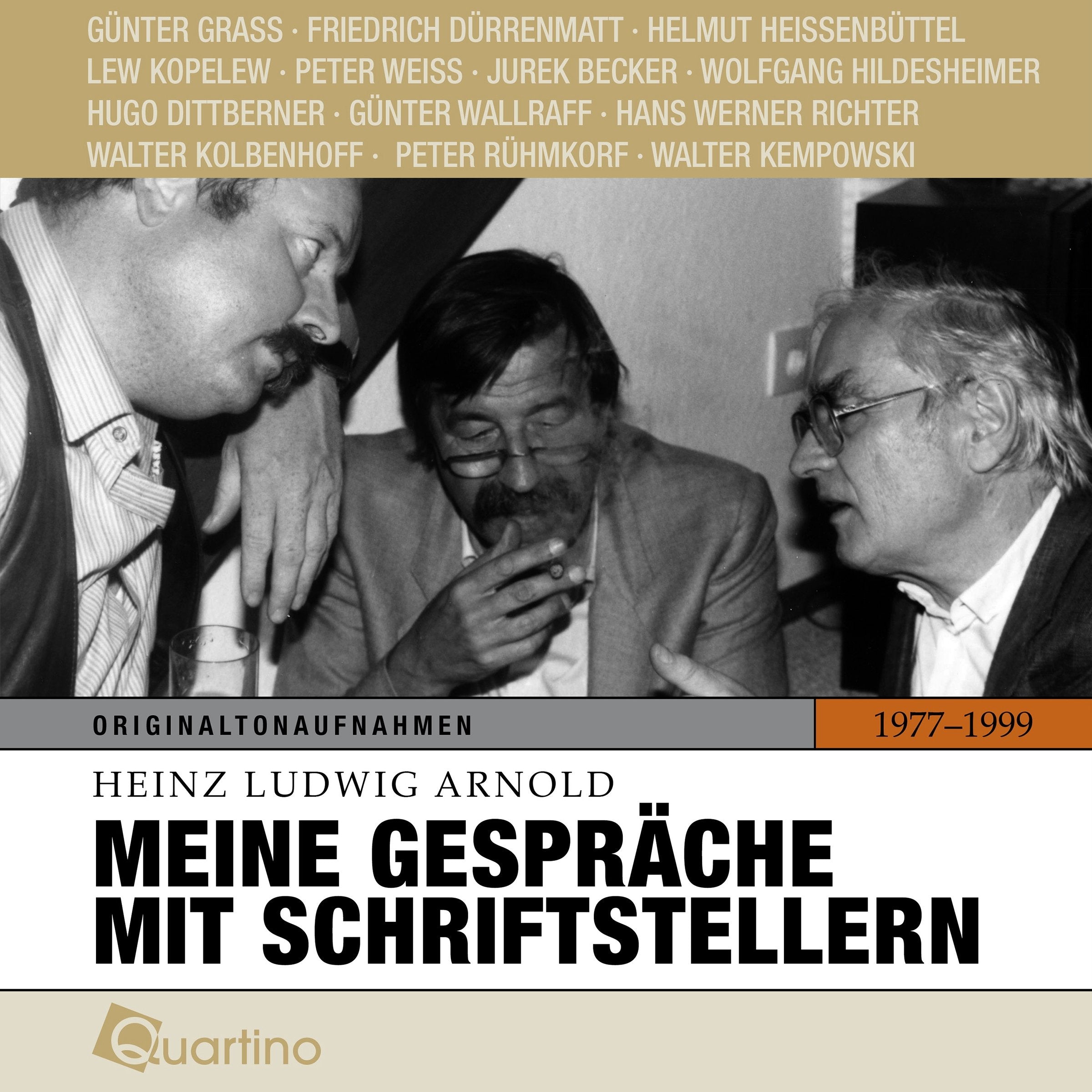 Meine Gespräche mit Schriftstellern 1977 - 1999: Originaltonaufnahmen Contemporary literature