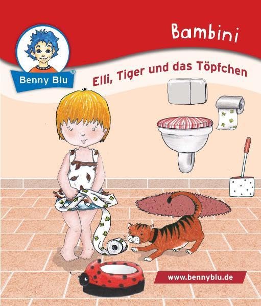 Bambini Elli, Tiger und das Töpfchen (Benny Blu Bambini) Children's books
