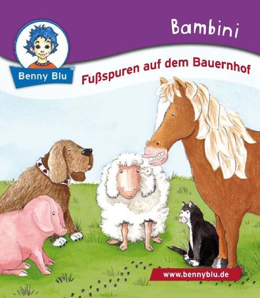 Bambini Fußspuren auf dem Bauernhof (Benny Blu Bambini) Children's books