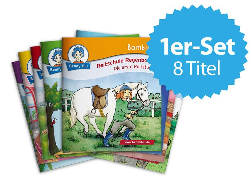 Tierische Geschichten - Bambini 1er Set mit 8 Bambini Titeln (Benny Blu Bambini) Children's books