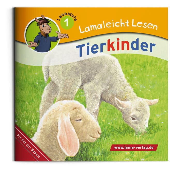 Lamaleicht Lesen: Tierkinder (Lamaleicht Lesen: Lesestufe 1) Children's books