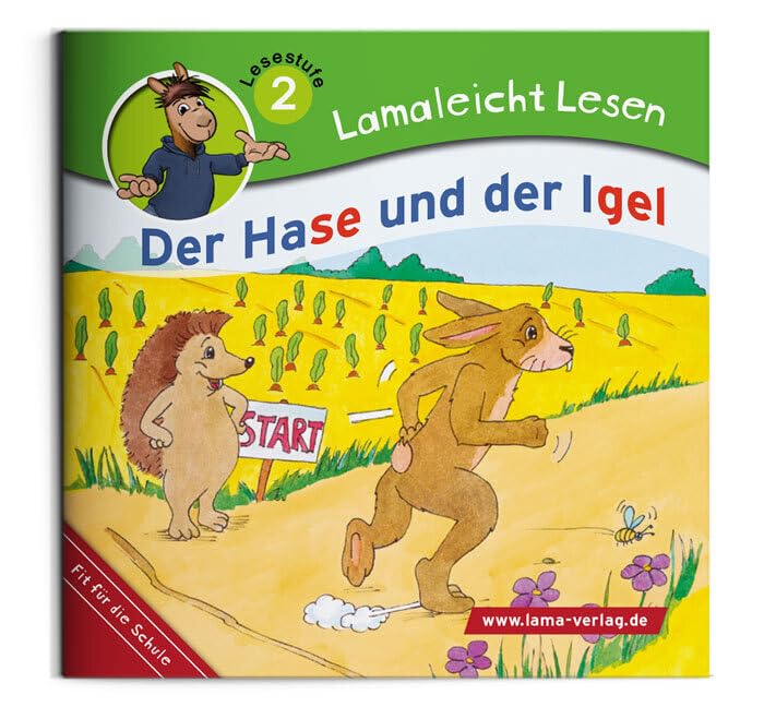 Lamaleicht Lesen Der Hase und der Igel (Lamaleicht Lesen. Lesestufe 2) Children's books