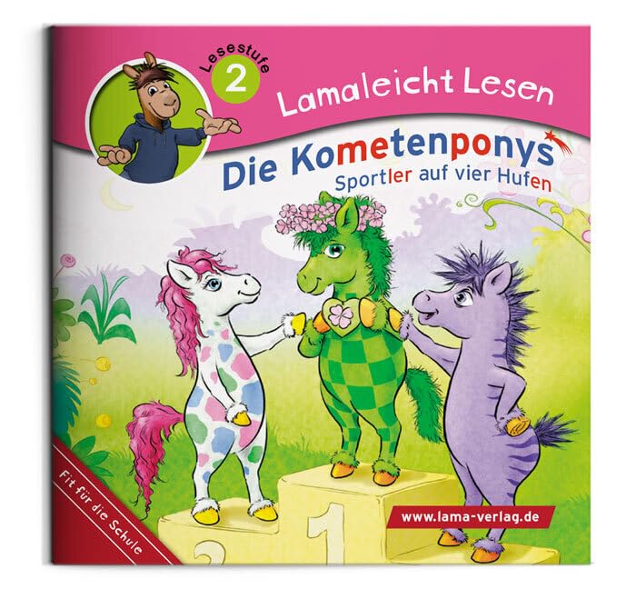 Lamaleicht Lesen Die Kometenponys: Sportler auf vier Hufen (Lamaleicht Lesen. Lesestufe 2) Children's books