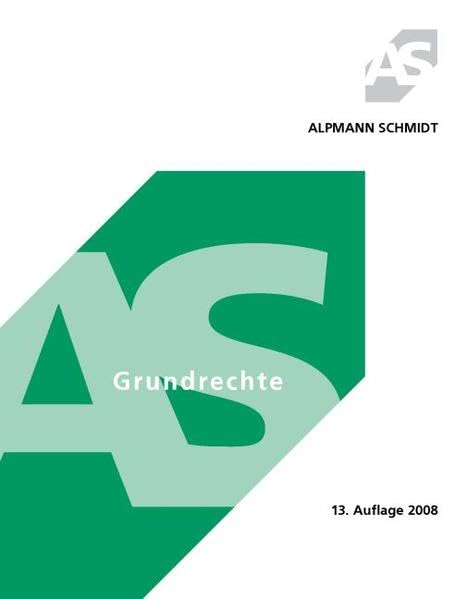 Product Image: Grundrechte (Alpmann und Schmidt - Skripte)