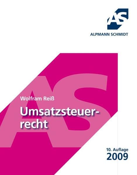Umsatzsteuerrecht (Alpmann und Schmidt - Skripte) Law