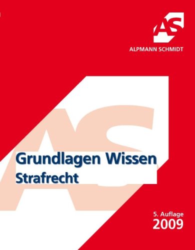 Grundlagen Wissen Strafrecht Law