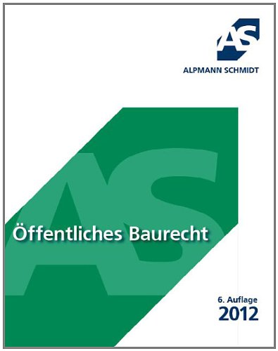 Öffentliches Baurecht Law Books