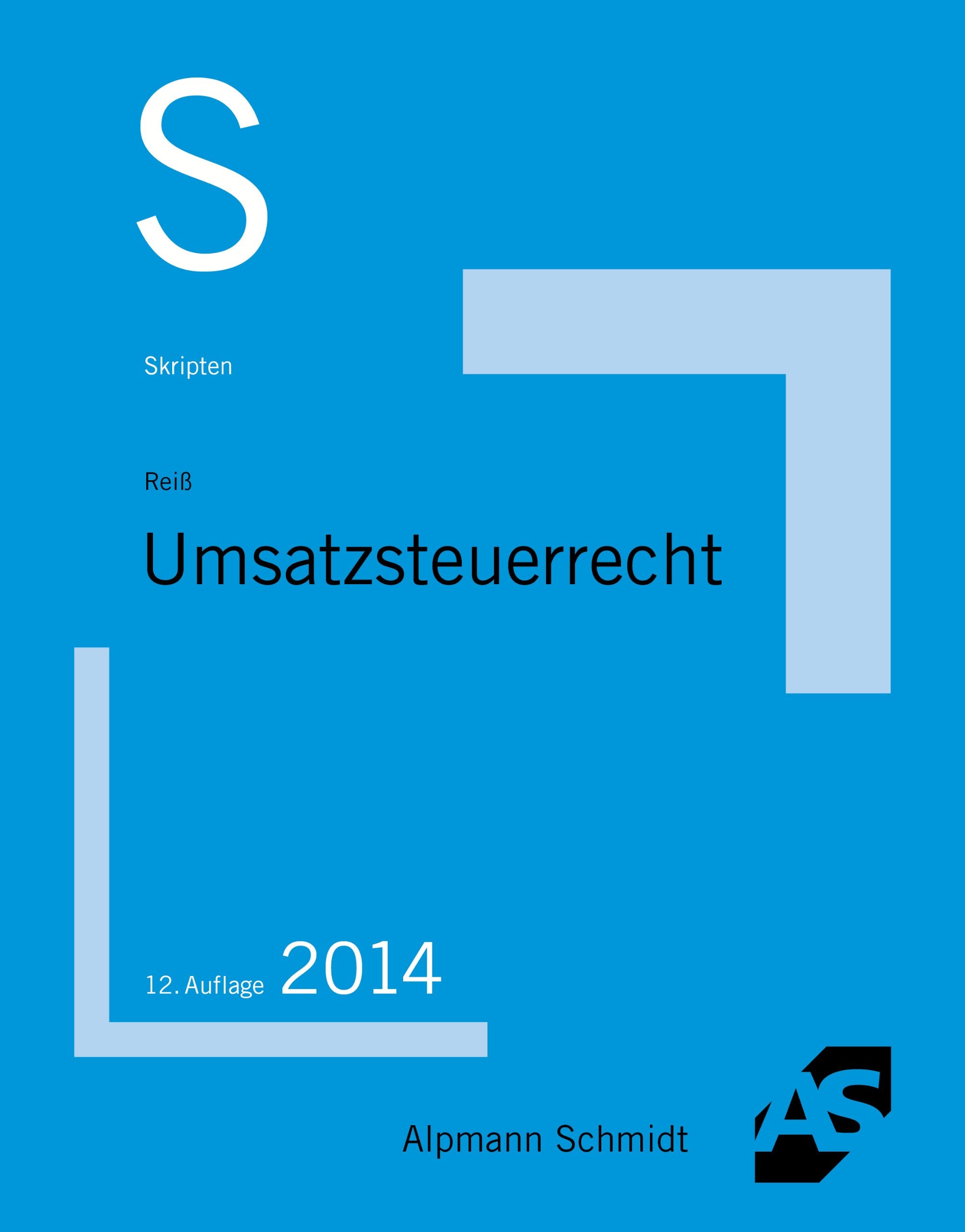 Product Image: Skript Umsatzsteuerrecht