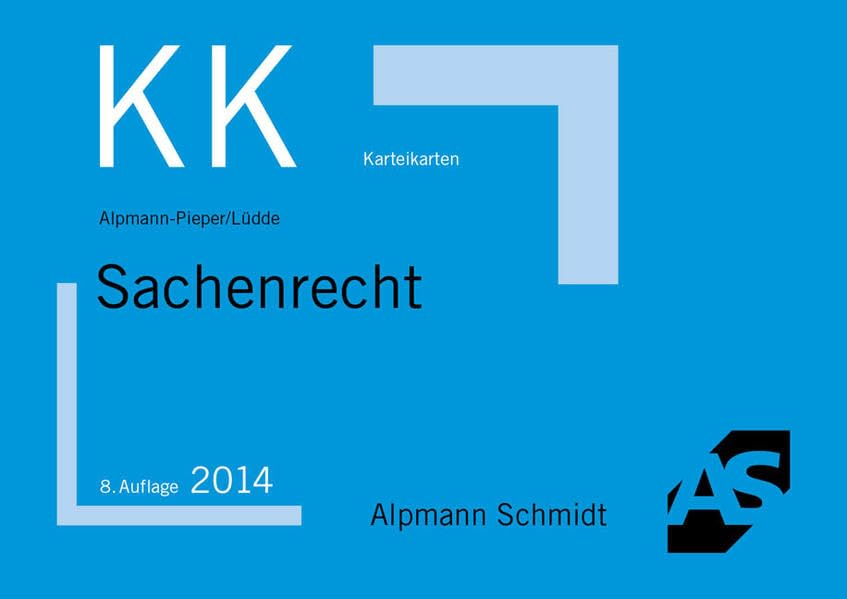 Karteikarten Sachenrecht Law