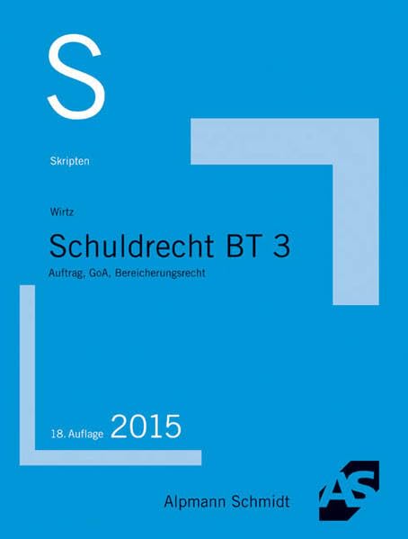 Skript Schuldrecht BT 3 Law
