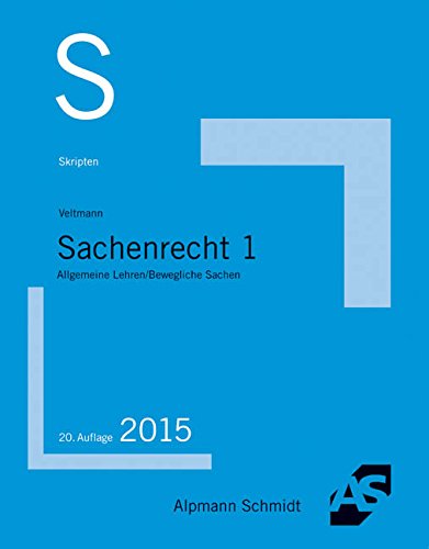 Product Image: Skript Sachenrecht 1