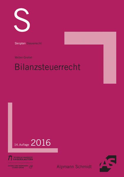 Skript Bilanzsteuerrecht Law