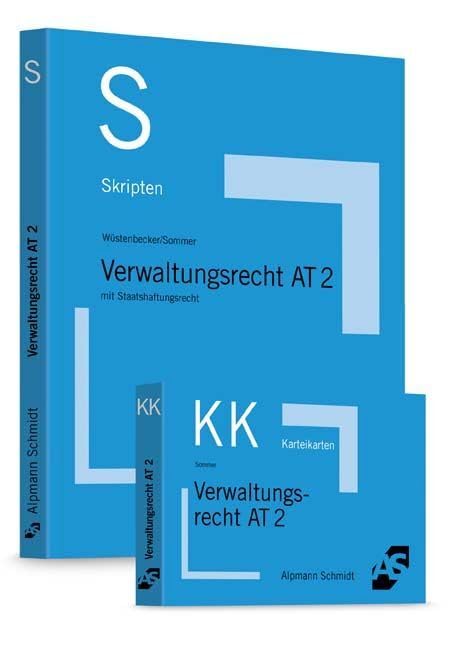 Bundle Wüstenbecker, Skript Verwaltungsrecht AT 2 + Sommer, Karteikarten Verwaltungsrecht AT 2 Law