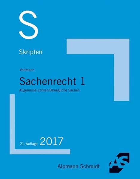 Skript Sachenrecht 1 Law Books