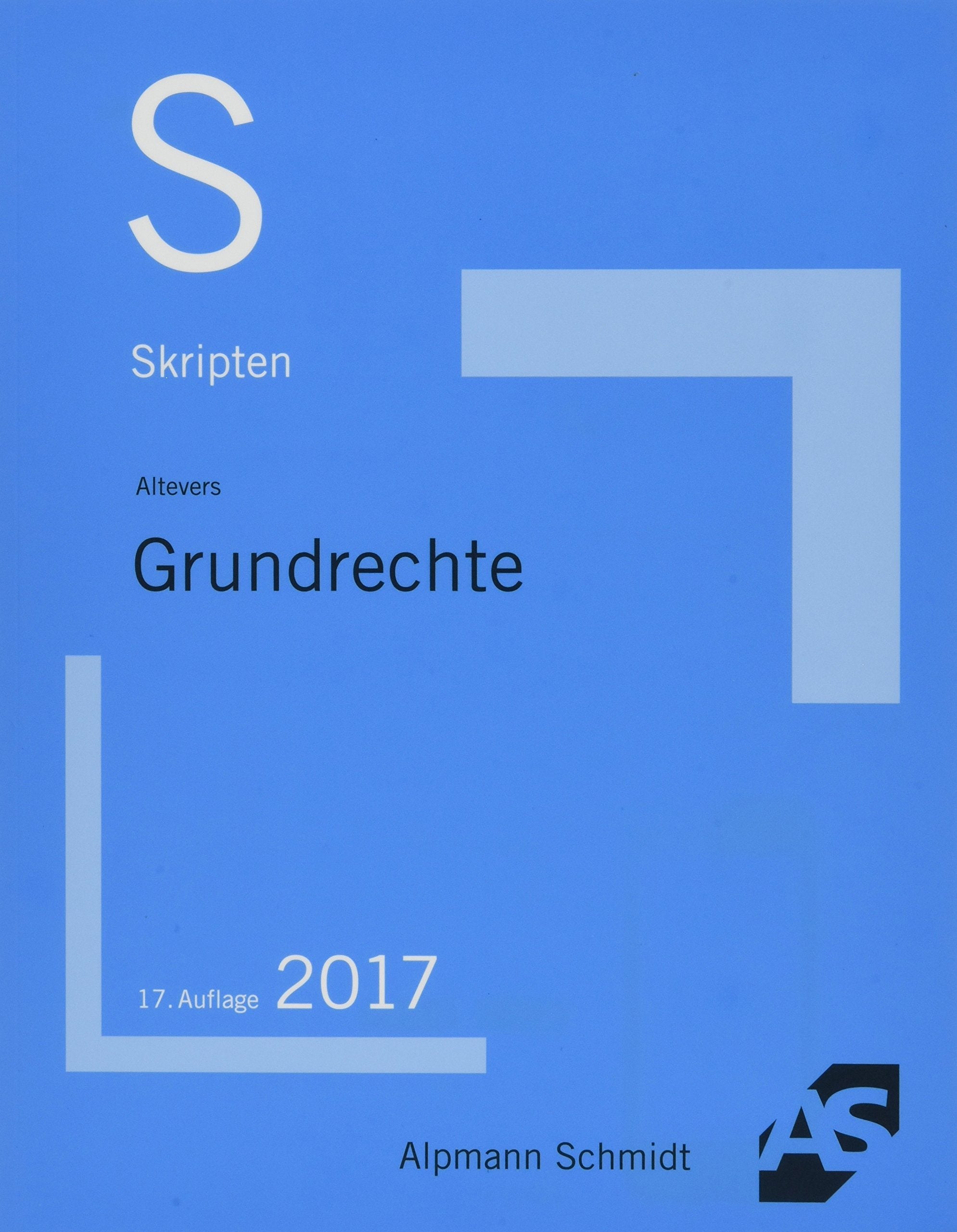 Skript Grundrechte Law Books