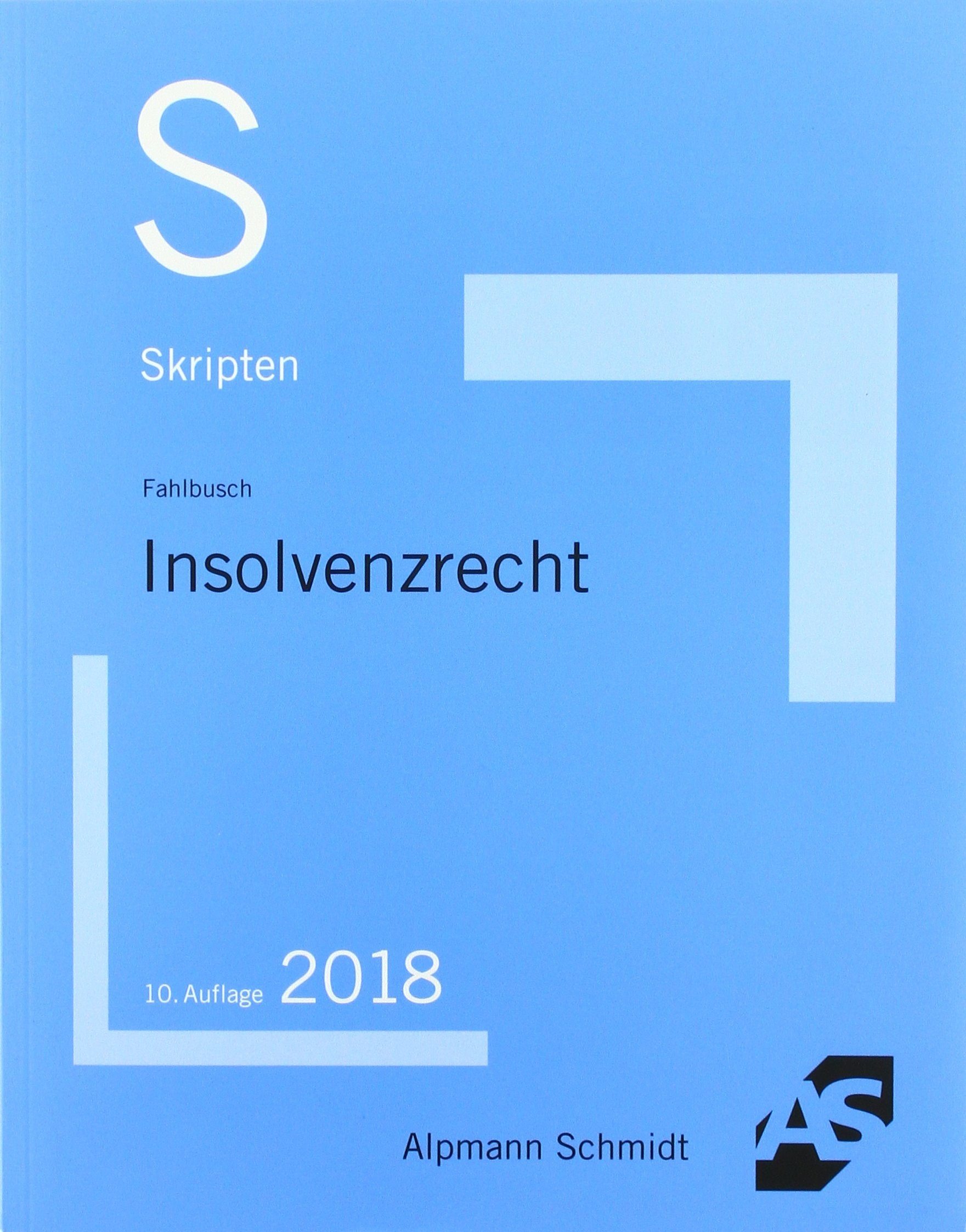 Skript Insolvenzrecht Law