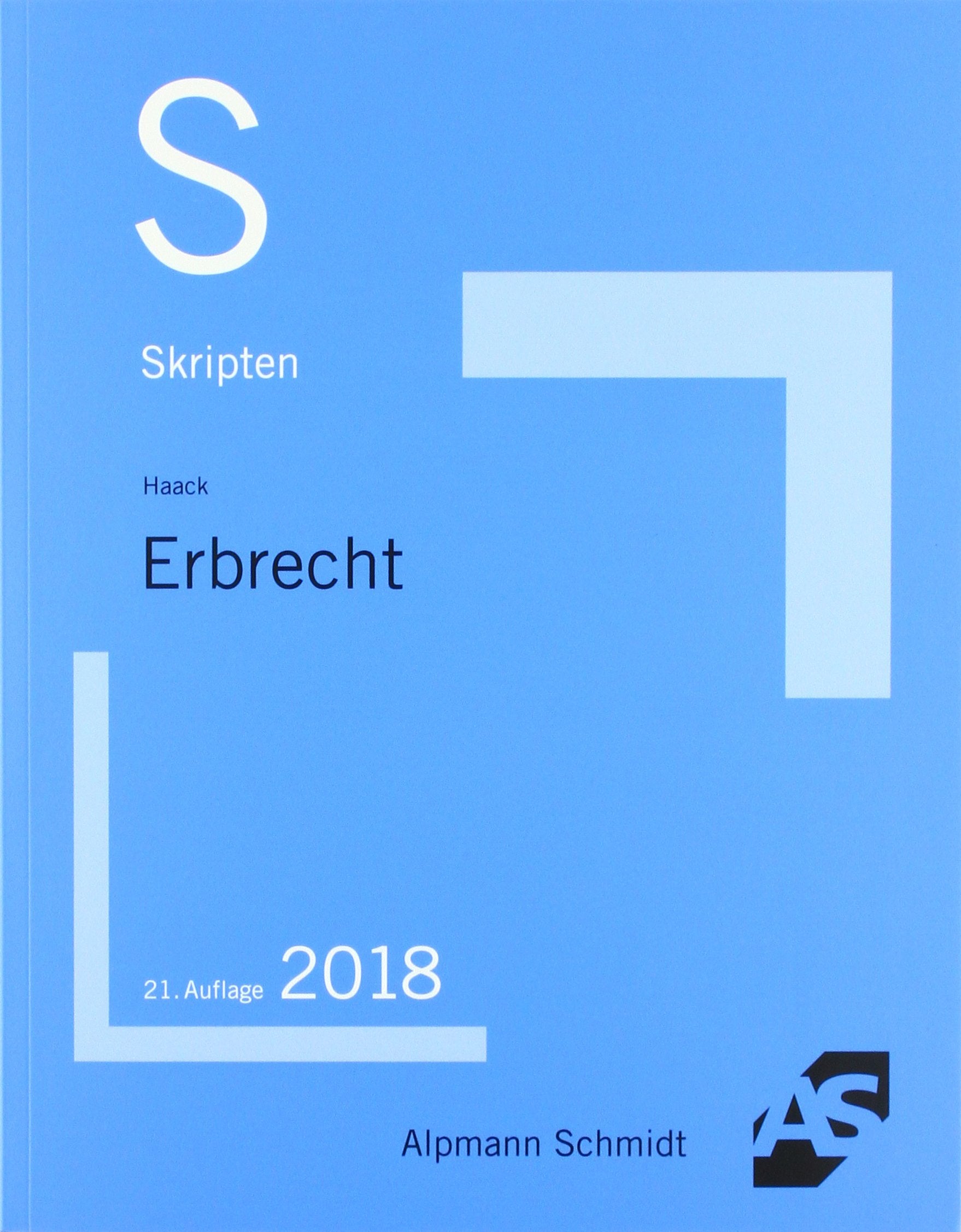 Skript Erbrecht Law