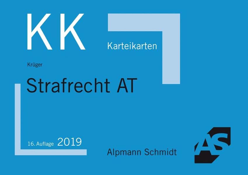 Karteikarten Strafrecht Allgemeiner Teil Law