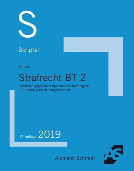 Skript Strafrecht BT 2 Law
