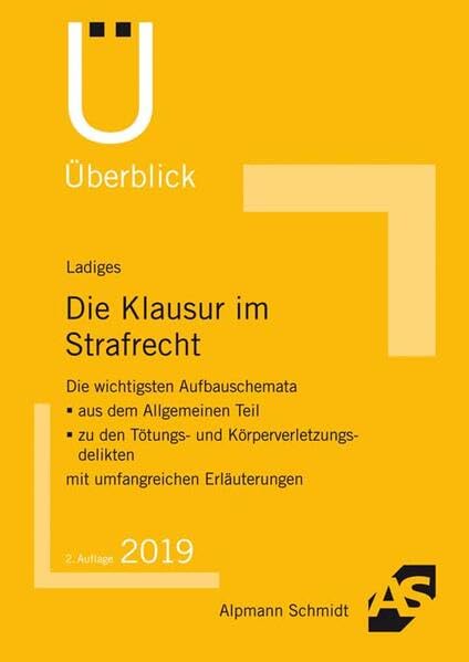 Die Klausur im Strafrecht Law