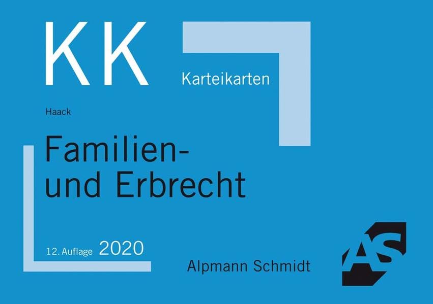 Karteikarten Familien- und Erbrecht Law