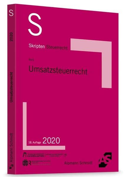 Skript Umsatzsteuerrecht Law Books