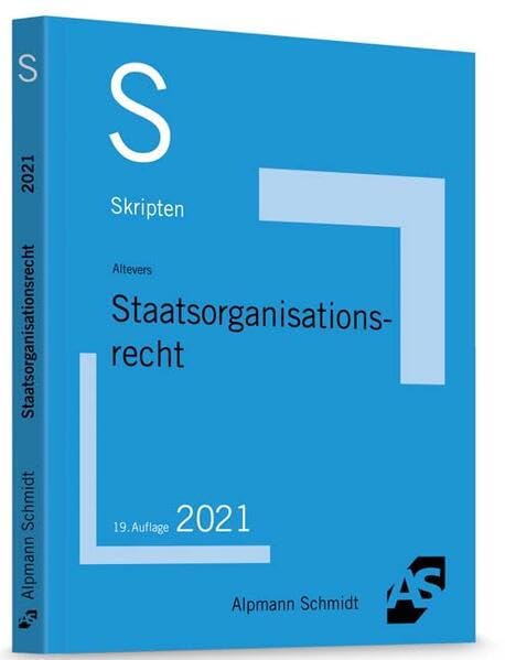 Skript Staatsorganisationsrecht Law Books