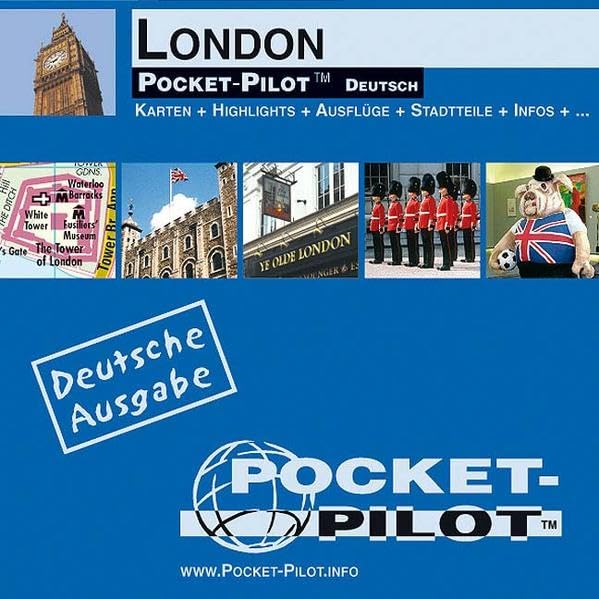 Pocket-Pilot London: Einzelkarten: Zentrum, Großraum & Region - Öffentliche Verkehrsmittel - Sehenswürdigkeiten - Ausflüge - Wissenswertes - Klima - ... und vieles mehr. Deutsche Ausgabe Leisure, Home & Garden