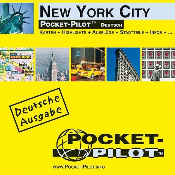 Pocket-Pilot New York City: Einzelkarten: Zentrum, Großraum & Region - Öffentliche Verkehrsmittel - Sehenswürdigkeiten - Ausflüge - Wissenswertes - ... und vieles mehr. Deutsche Ausgabe Leisure, Home & Garden