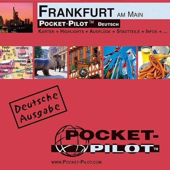 Pocket-Pilot Frankfurt: Einzelkarten: Zentrum, Großraum & Region - Öffentliche Verkehrsmittel - Sehenswürdigkeiten - Ausflüge - Wissenswertes - Klima ... und vieles mehr. Deutsche Ausgabe Leisure, Home & Garden