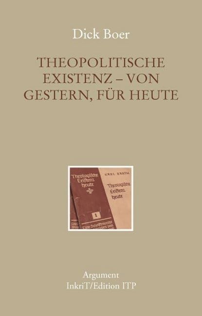 Theopolitische Existenz – von gestern, für heute Philosophy