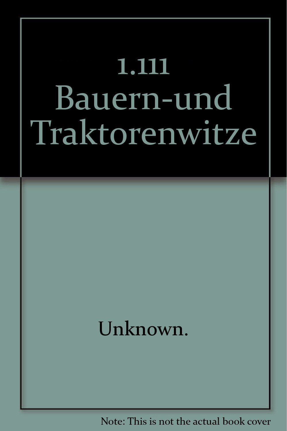 Bauern- und Traktorenwitze Books