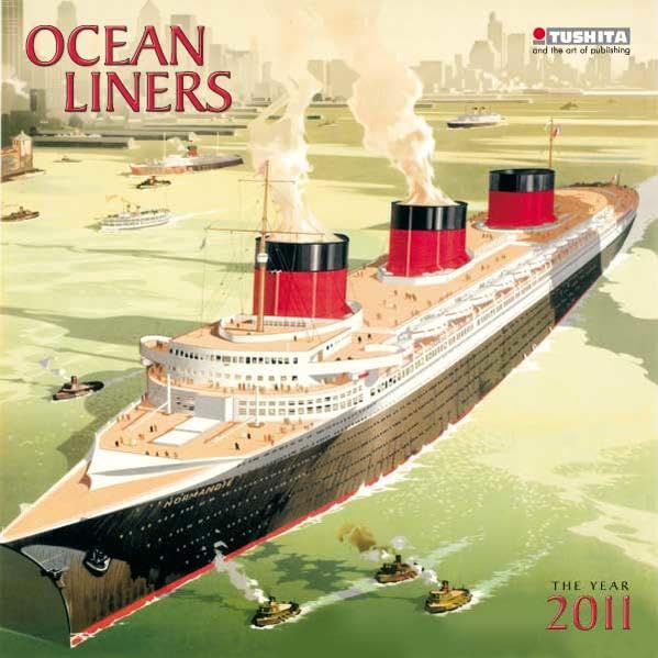 Ocean Liners 2011 Media Illustration Business & Technology