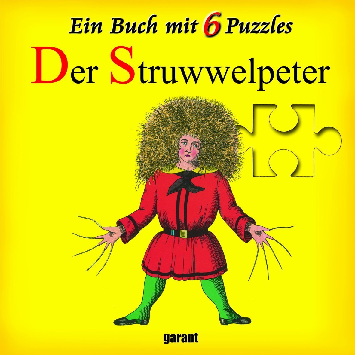 Der Struwwelpeter, Puzzle-Buch (Rahmenpuzzle): Ein Buch mit 6 Puzzles Children's books