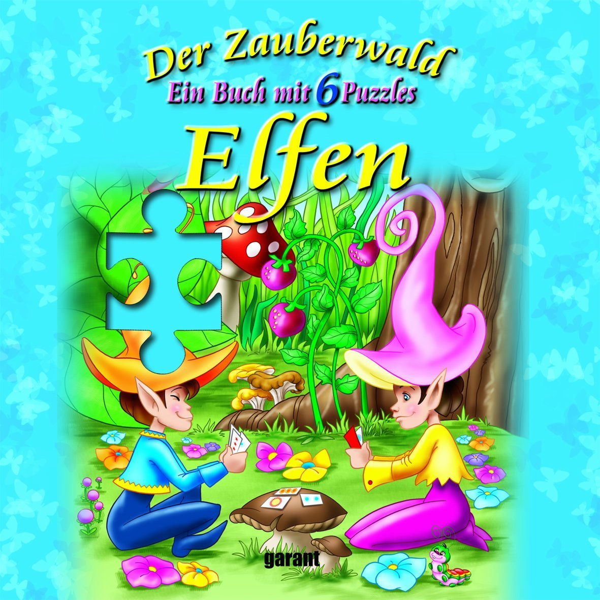 Elfen - Der Zauberwald , Puzzlebuch: Ein Buch mit 6 Puzzles Children's books