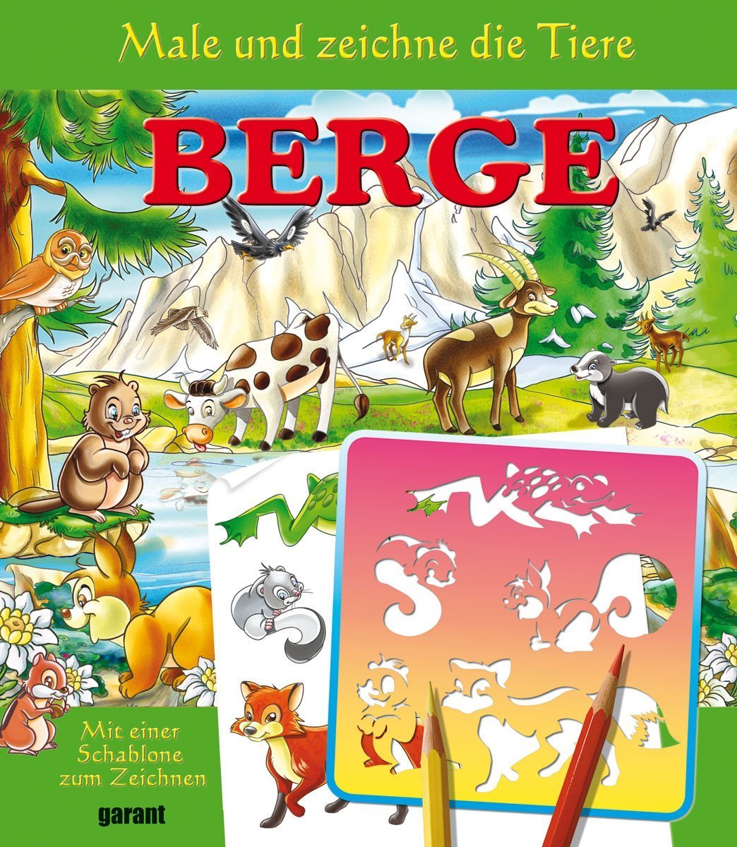 Schablonenbuch Berge: Mit einer Schablone zum Zeichnen Natural Sciences