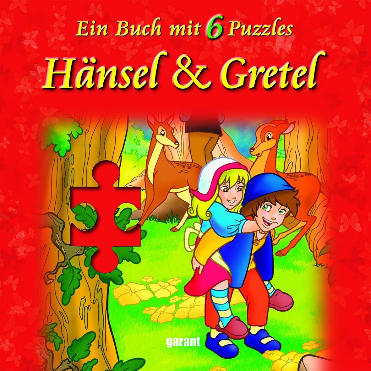 Hänsel & Gretel, Puzzle-Buch: Ein Buch mit 6 Puzzles Children's books