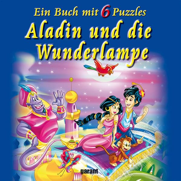 Aladin und die Wunderlampe - Puzzlebuch: Ein Buch mit 6 Puzzles Children's books