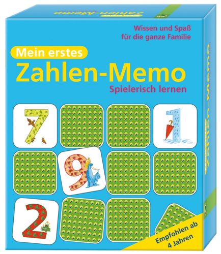 Mein erstes Zahlen-Memo. Empfohlen ab 4 Jahren (Wissen und Spaß für die ganze Familie) Children's books
