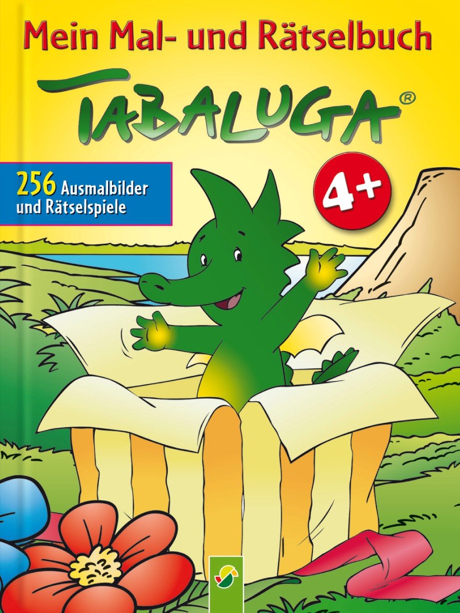 Mein Mal- und Rätselbuch Tabaluga: 265 Ausmalbilder und Rätselspiele: 256 Ausmalbilder und Rätselspiele Tiptoi & Games