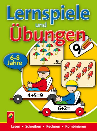 Lernspiele und Übungen 6-8 J. (grün): Lesen, Schreiben, Rechnen, Kombinieren Non-fiction