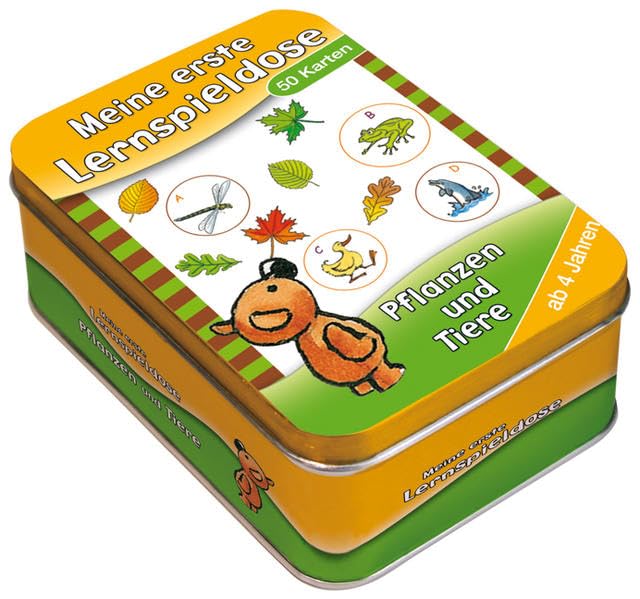 Meine erste Lernspieldose Pflanzen und Tiere (Kinderspiel) book
