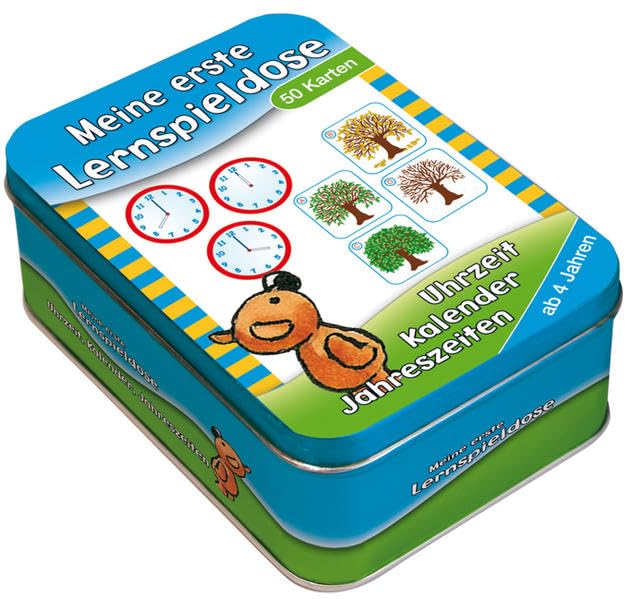 Meine erste Lernspieldose Uhrzeit, Kalender, Jahreszeiten book