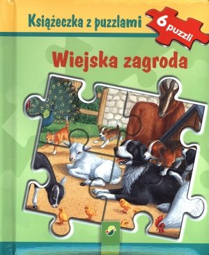 Ksiazeczka z puzzlami. Wiejska zagroda Books