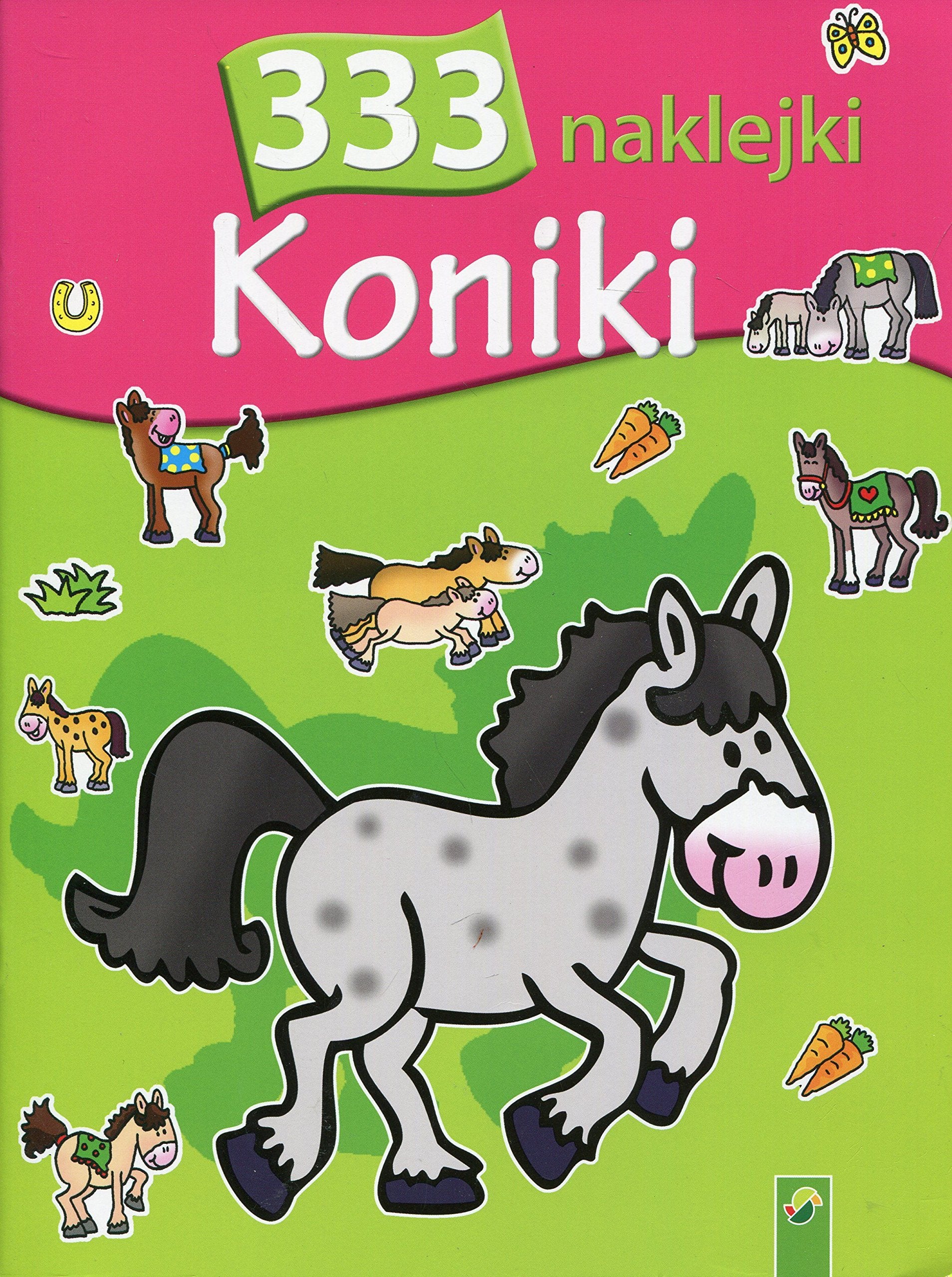 333 naklejki Koniki Books
